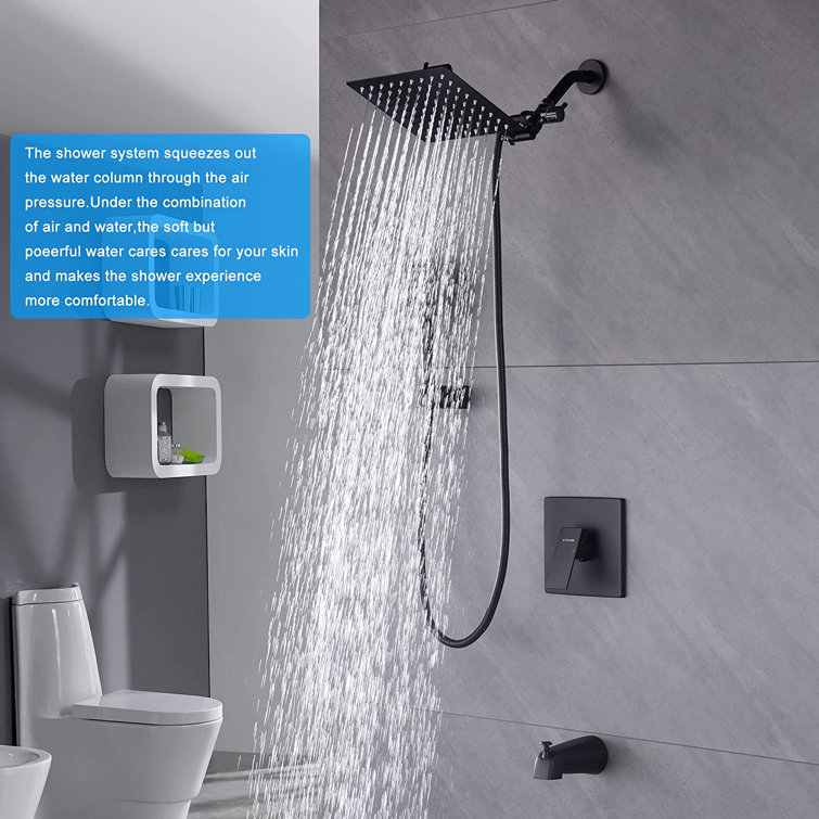 BLTFAUCER Complete Shower System with Rough inValve Wayfair Canada